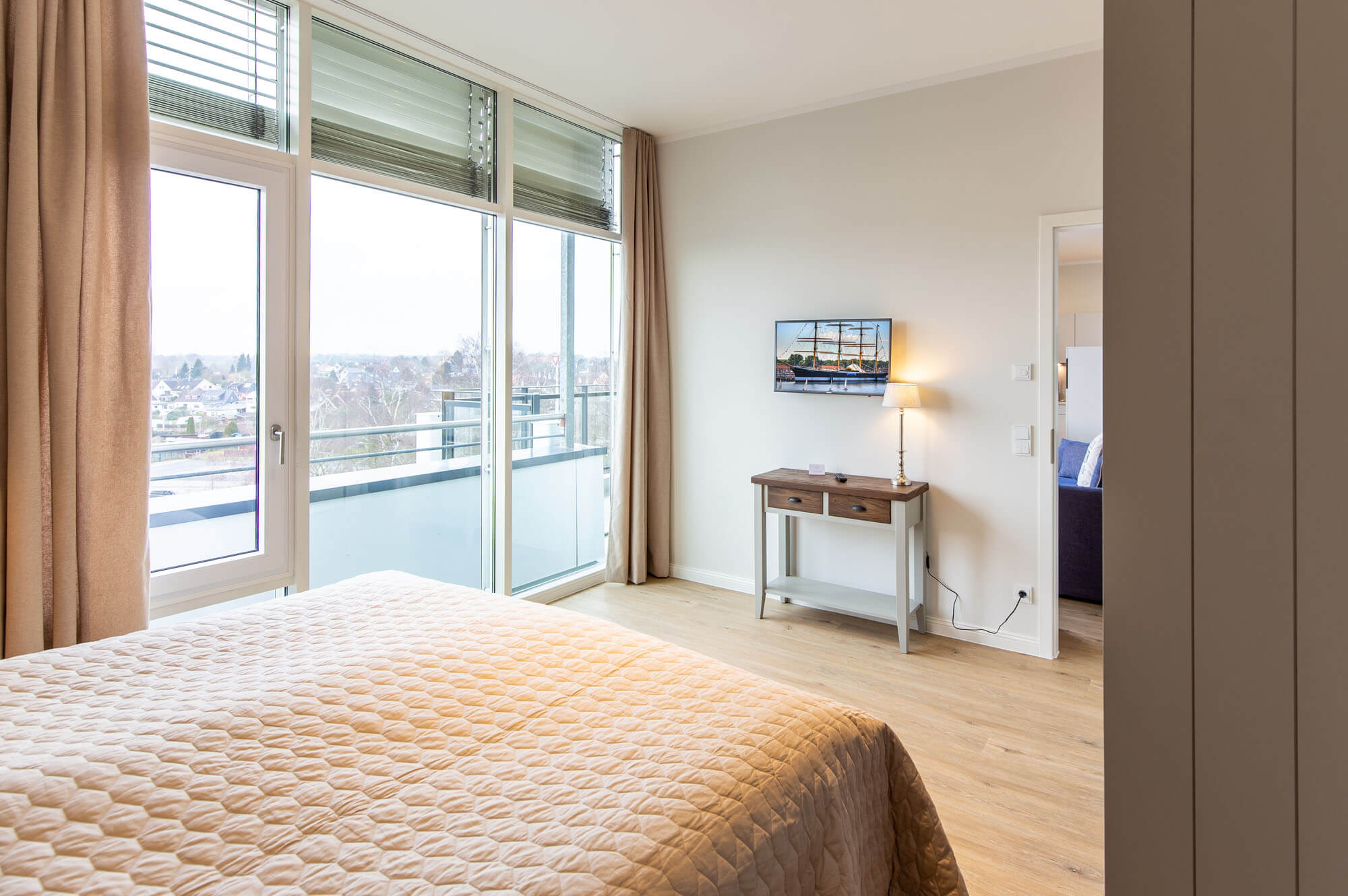 Penthouse Spa Suite Schlafzimmer