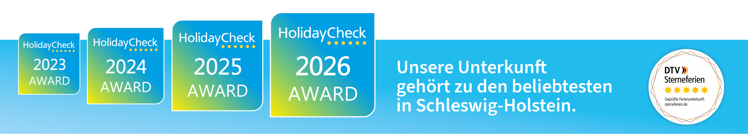 HCA2026_email-signatur-4000x750px Banner zur HolidayCheck Auszeichnung 2023-2025