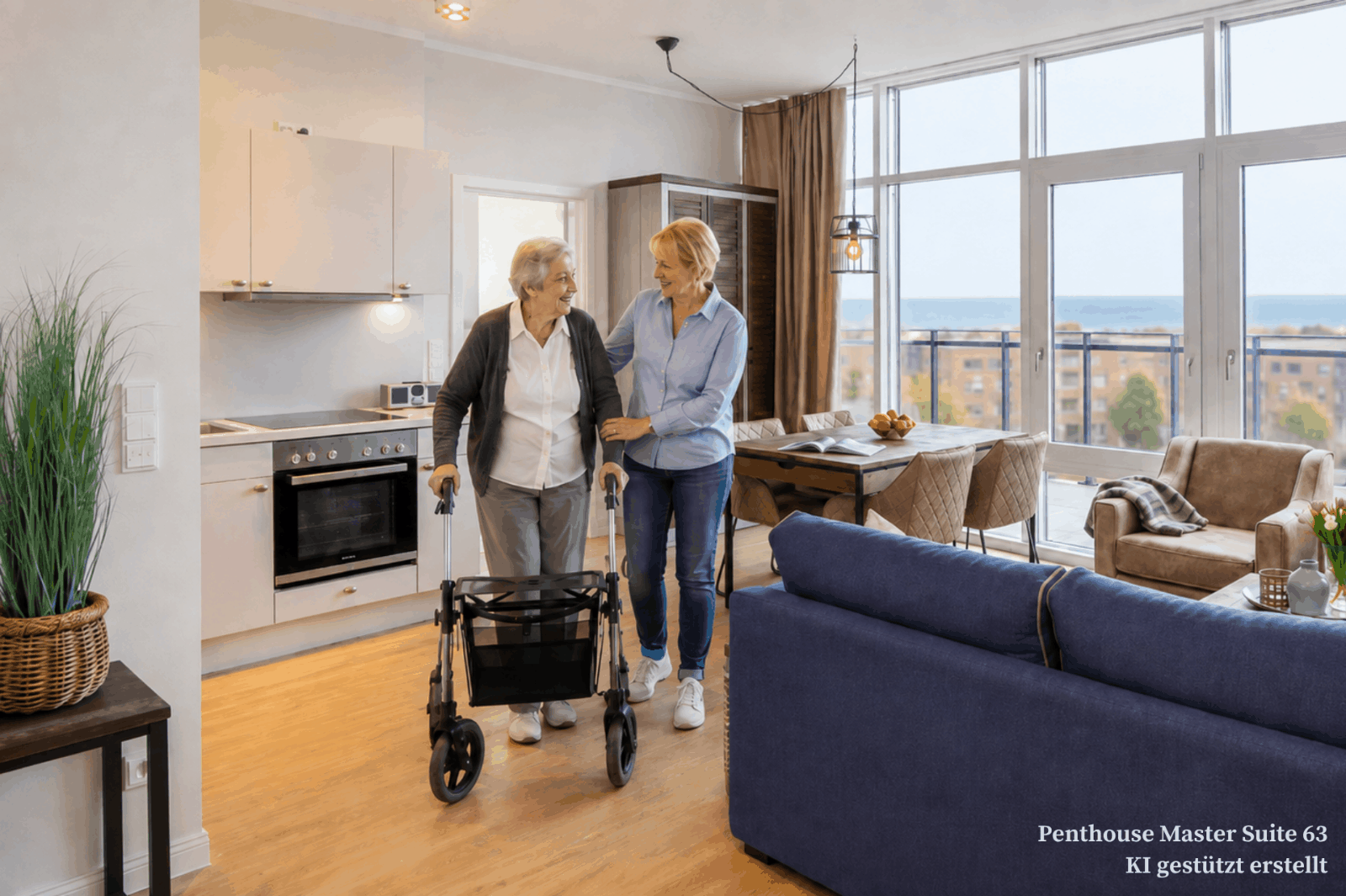 Penthouse Master Suite Rollator